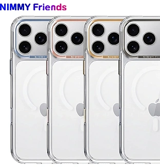 قاب نیمی شفاف Nimmy Magnetic Crystal Clear آیفون